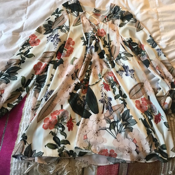 SHOW ME YOUR MUMU FLORAL DRESS - Picture 1 of 7